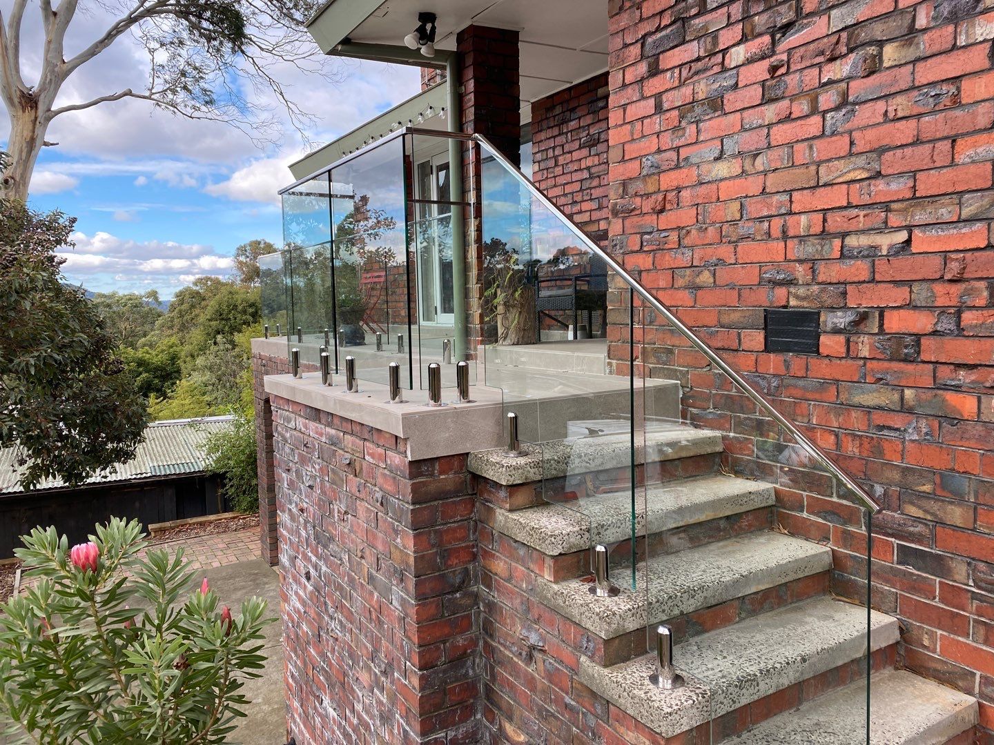 Frameless Glass Balustrade Upwey 1